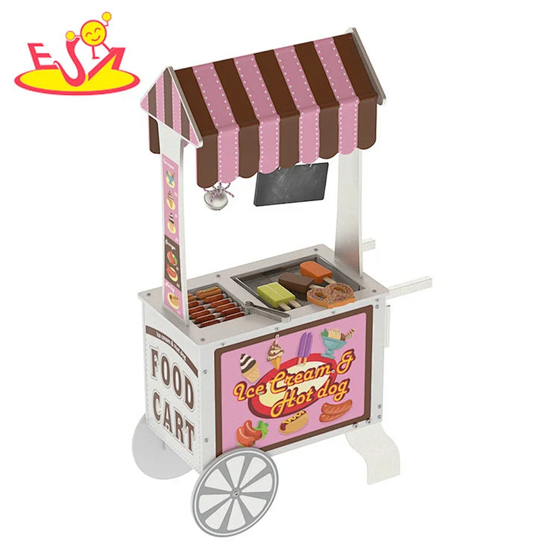 Новый дизайн Macaron, милая деревянная кухонная игрушка для детей W10C582