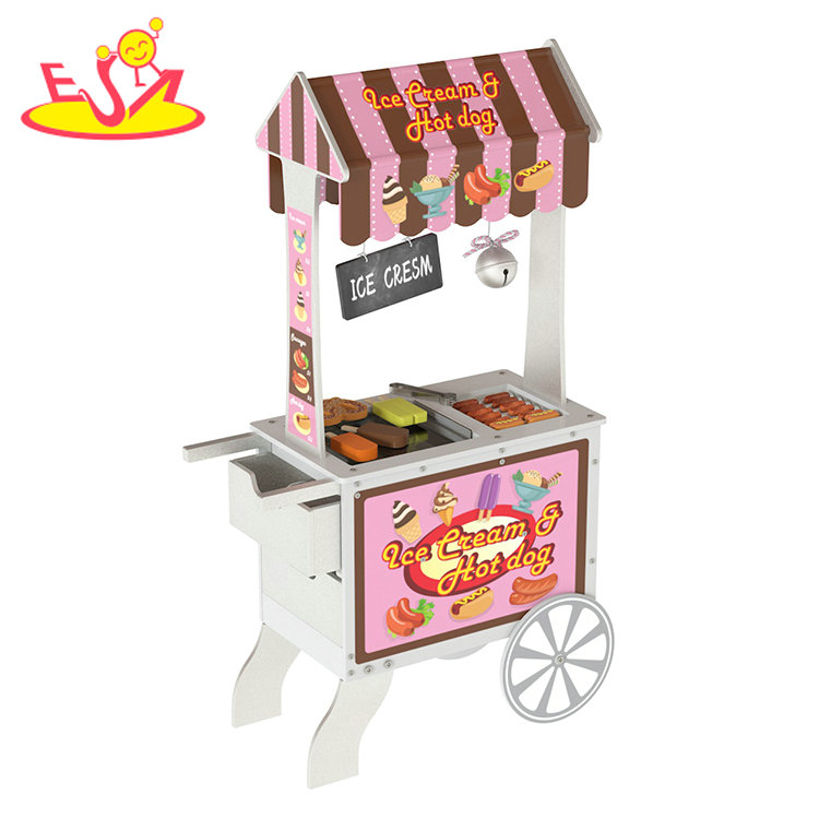 American girl on sale hot dog cart